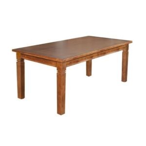 Conjunto Jantar Mesa Aurora Retangular Madeira Maciça 180×80 cm com 6 Cadeiras Paris Base Alumínio - imagem 4